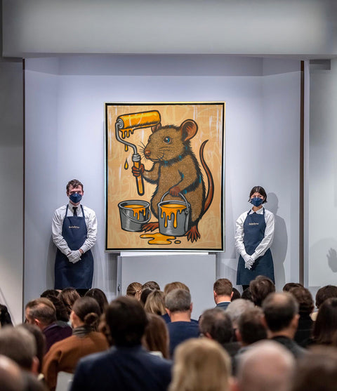 The Stencil Rat by Dillon Boy