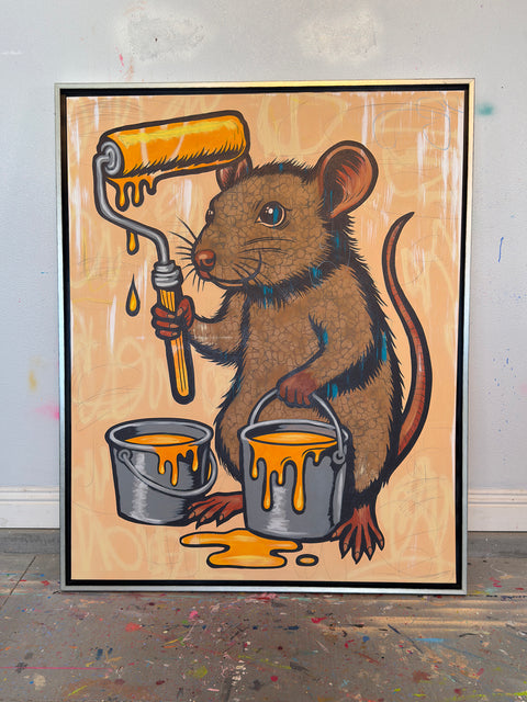 The Stencil Rat by Dillon Boy