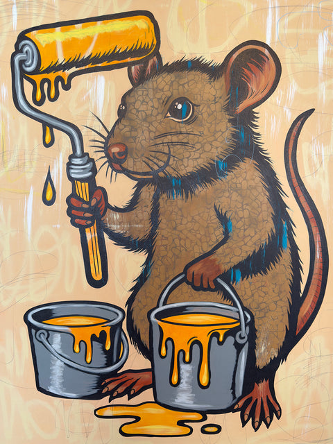 The Stencil Rat by Dillon Boy
