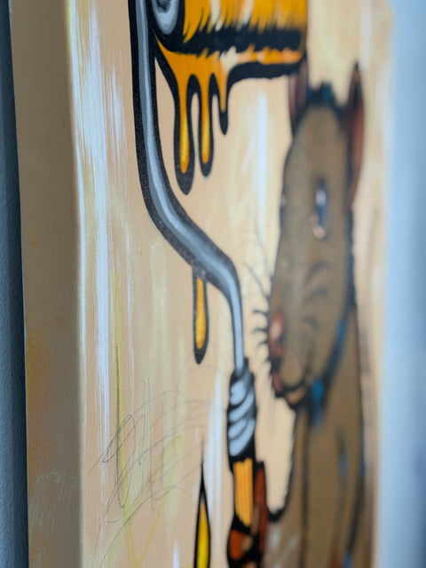 The Stencil Rat by Dillon Boy