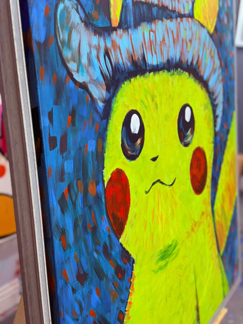 Pikachu in Hat by Dillon Boy