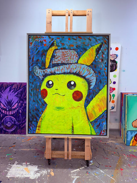 Pikachu in Hat by Dillon Boy