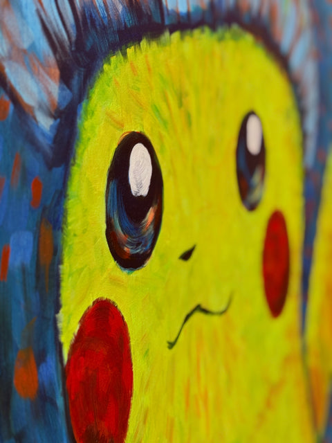 Pikachu in Hat by Dillon Boy