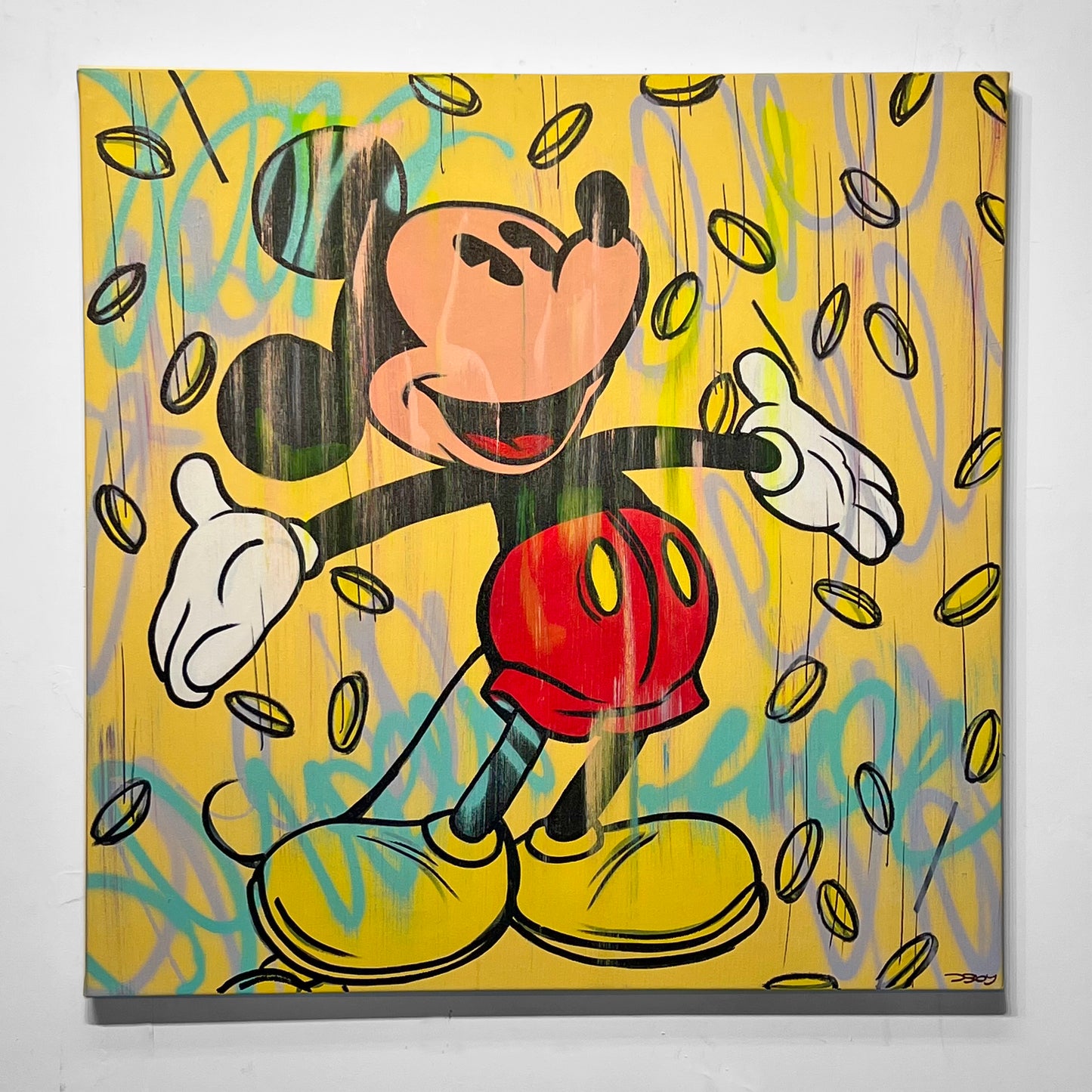 Raining Money with Mickey Mouse