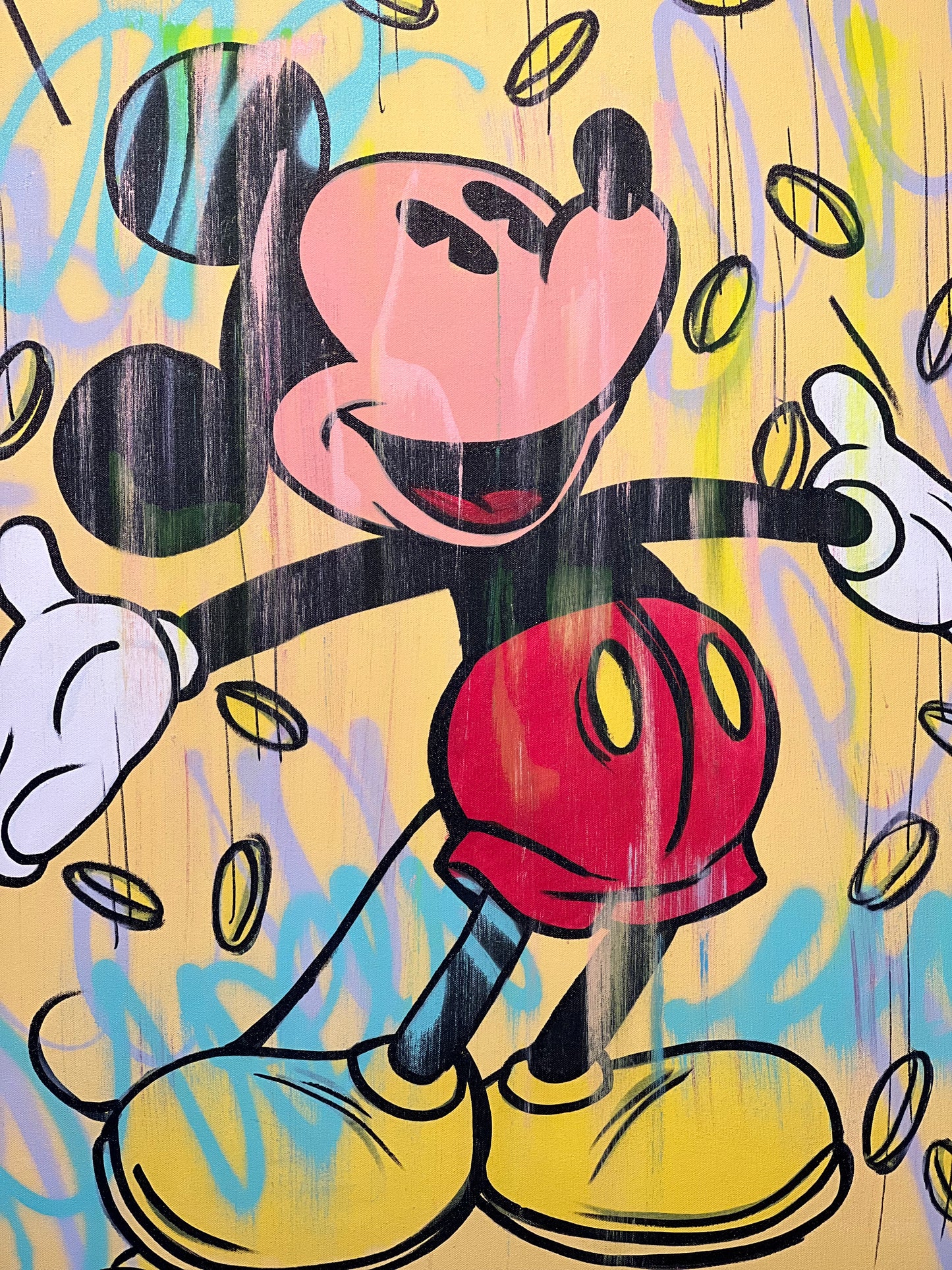 Raining Money with Mickey Mouse